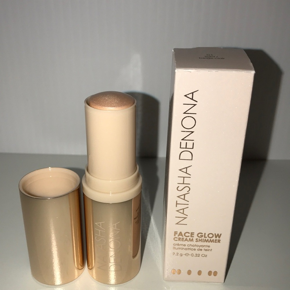 Natasha Denona Face Glow Cream Shimmer in 01/light NEW